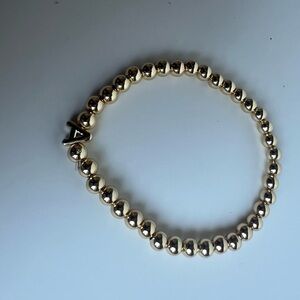 Gold Beaded Bracelet